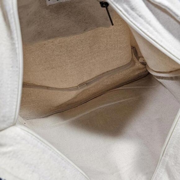 Rays for Days Striped Woven Cotton Blend Beach Grocery Tote Bag - Picture 11 of 14